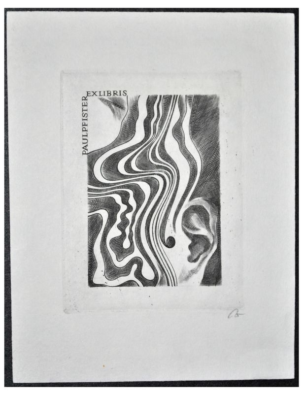 Jakubowski Wojciech (360/1970) Exlibris Paul Pfister (Eb)