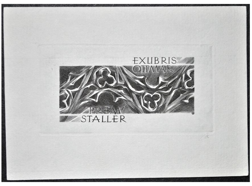 Jakubowski Wojciech (362/1970) Exlibris Ottmar Premstaller (Eb)