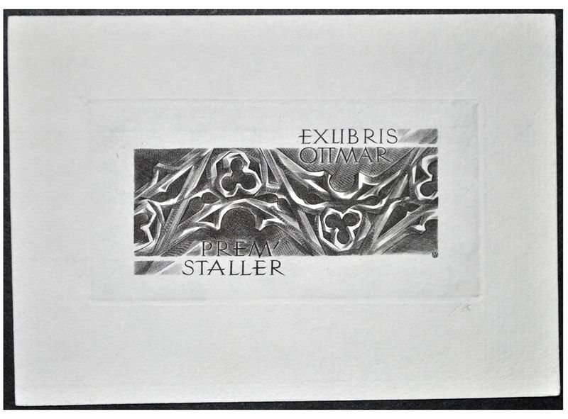 Jakubowski Wojciech (362/1970) Exlibris Ottmar Premstaller (Eb)