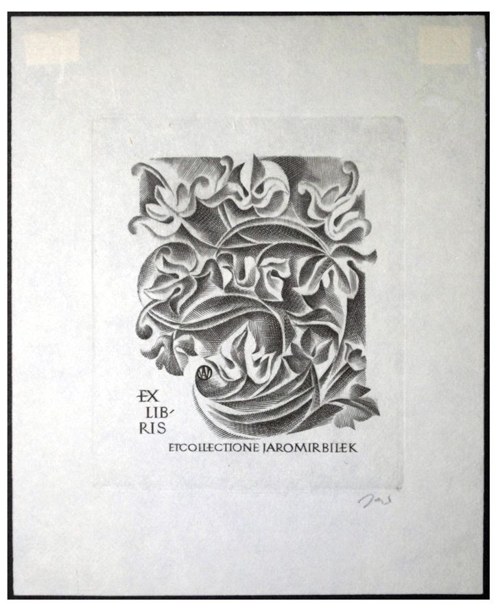 Jakubowski Wojciech (390/1972) Exlibris Et Collectione Jaromir Bilek (Eb)
