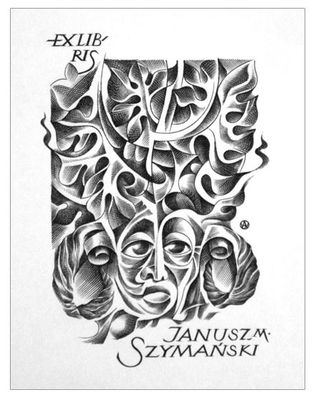 Jakubowski Wojciech (ekslibrisy z lat 1990-1999)
