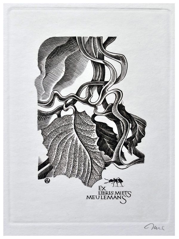Jakubowski Wojciech (769/1998) Exlibris Miets Meulemans (Eb)