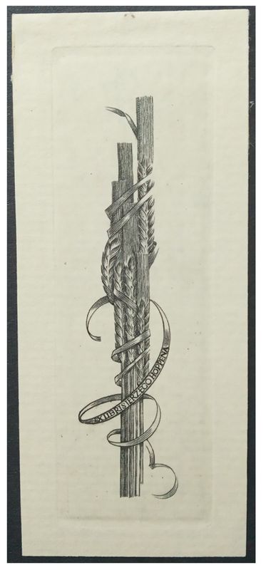 Jakubowski Wojciech (032/1956) Exlibris Jerzego Hoppena, 67x22