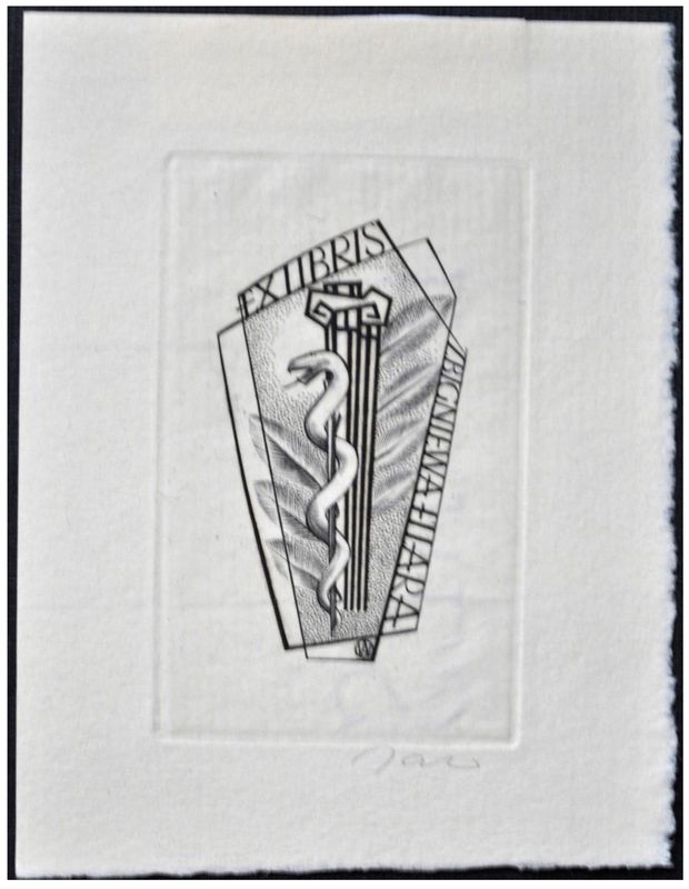 Jakubowski Wojciech (100/1959) Exlibris Zbigniewa Filara (Eb)