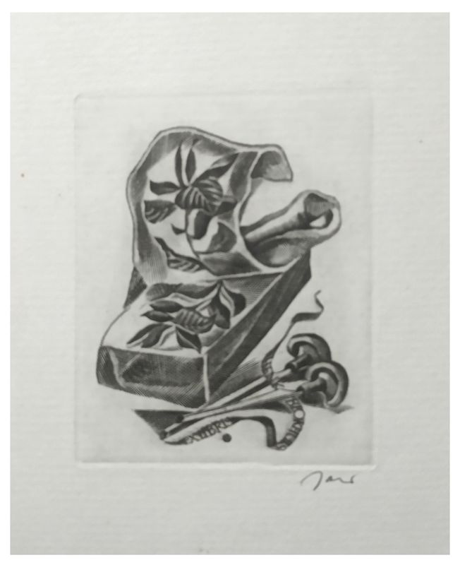 Jakubowski Wojciech (539/1981) Exlibris Henk Blokhuis, 60x47
