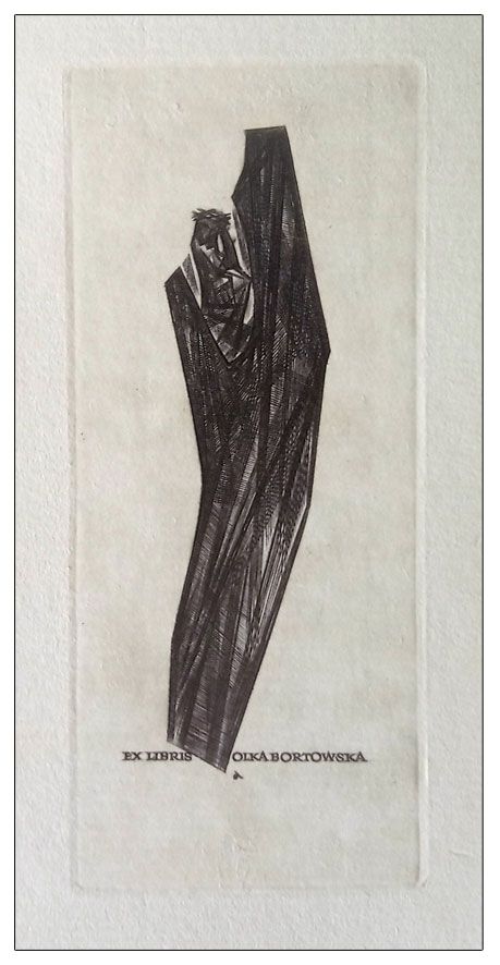 Bortowski Andrzej (01) Exlibris Olka Bortowska, C2