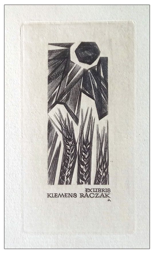 Bortowski Andrzej (10) Exlibris Klemens Raczak, C2