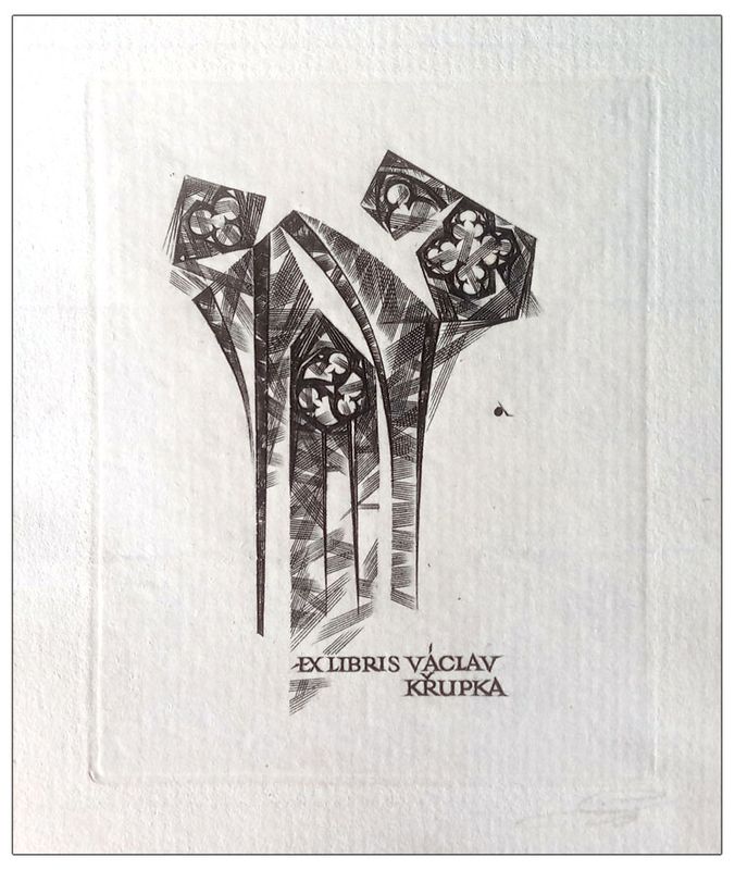 Bortowski Andrzej (16) Exlibris Vaclav Krupka, C2