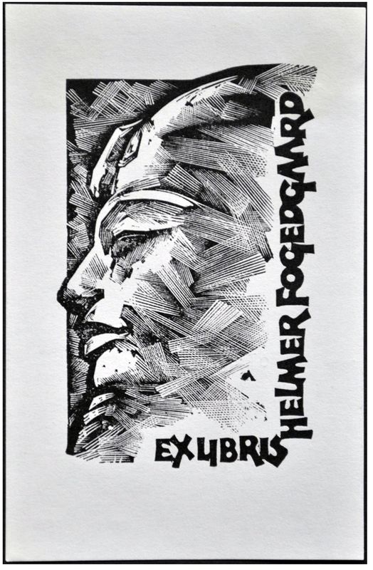 Bortowski Andrzej (25) Exlibris Helmer Fogedgaard, X2