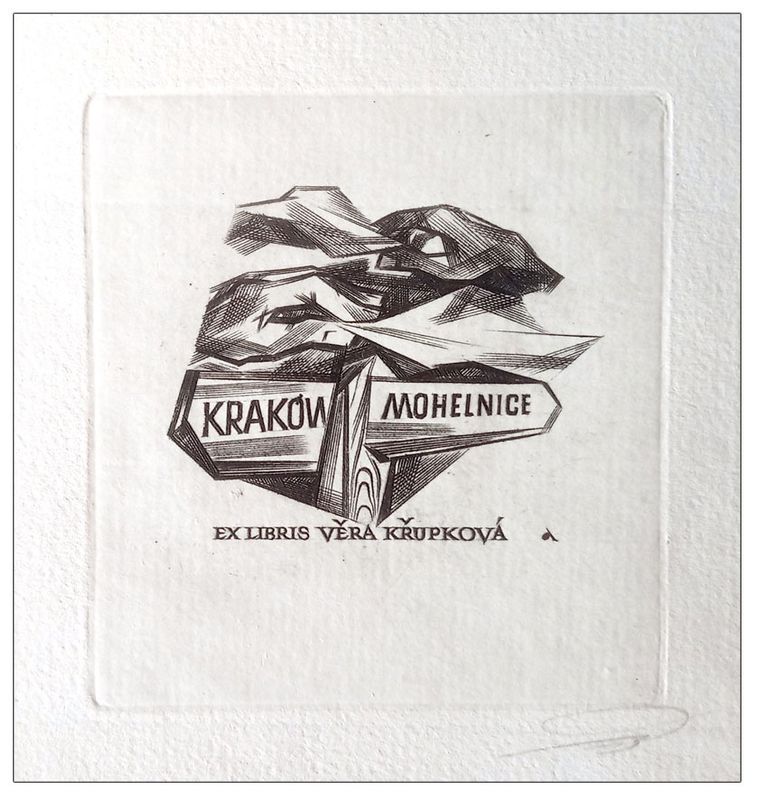 Bortowski Andrzej (15) Exlibris Vera Krupkova, C2