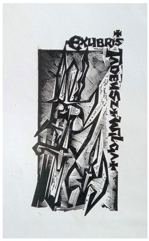 Bortowski Andrzej (20) Exlibris Tadeusz Wilga, X2