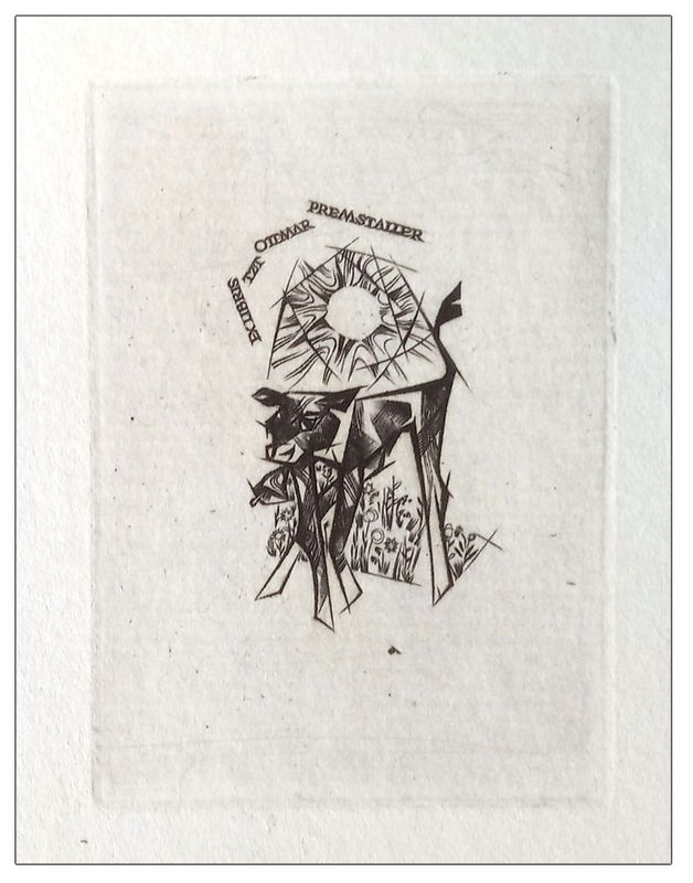 Bortowski Andrzej (18) Exlibris Ottmar Premstaller, C2