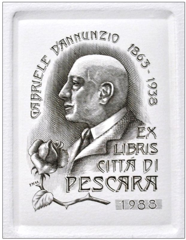 Naszarkowski Piotr (18/1988) Exlibris Citta di Pescara (II), C2, 65x89