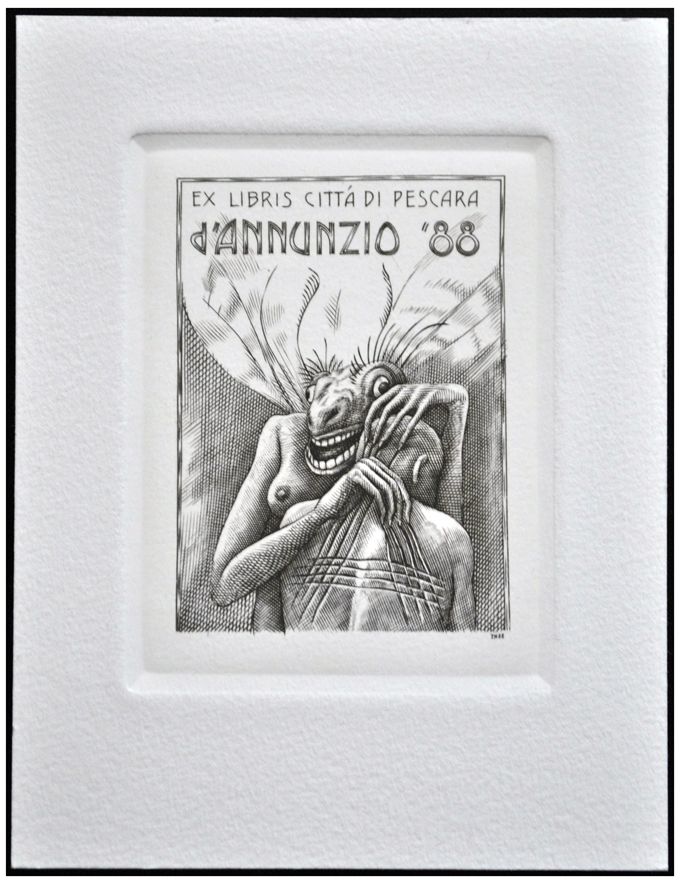 Naszarkowski Piotr (17/1988) Exlibris Citta di Pescara (I), C2, 73x95