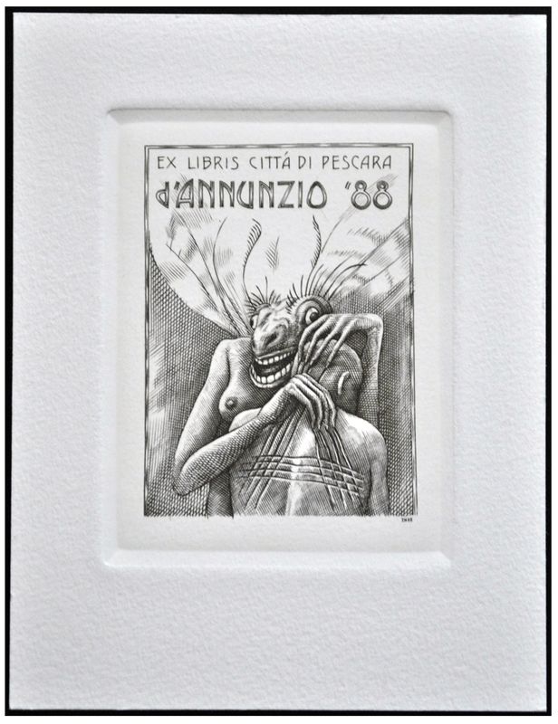 Naszarkowski Piotr (17/1988) Exlibris Citta di Pescara (I), C2, 73x95