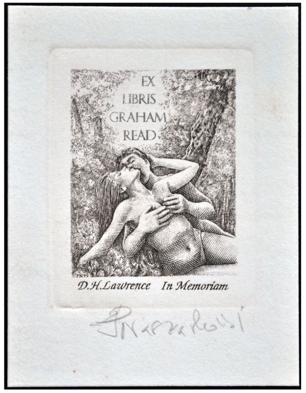 Naszarkowski Piotr (33/1995) Exlibris Graham Read, C2, 49x64