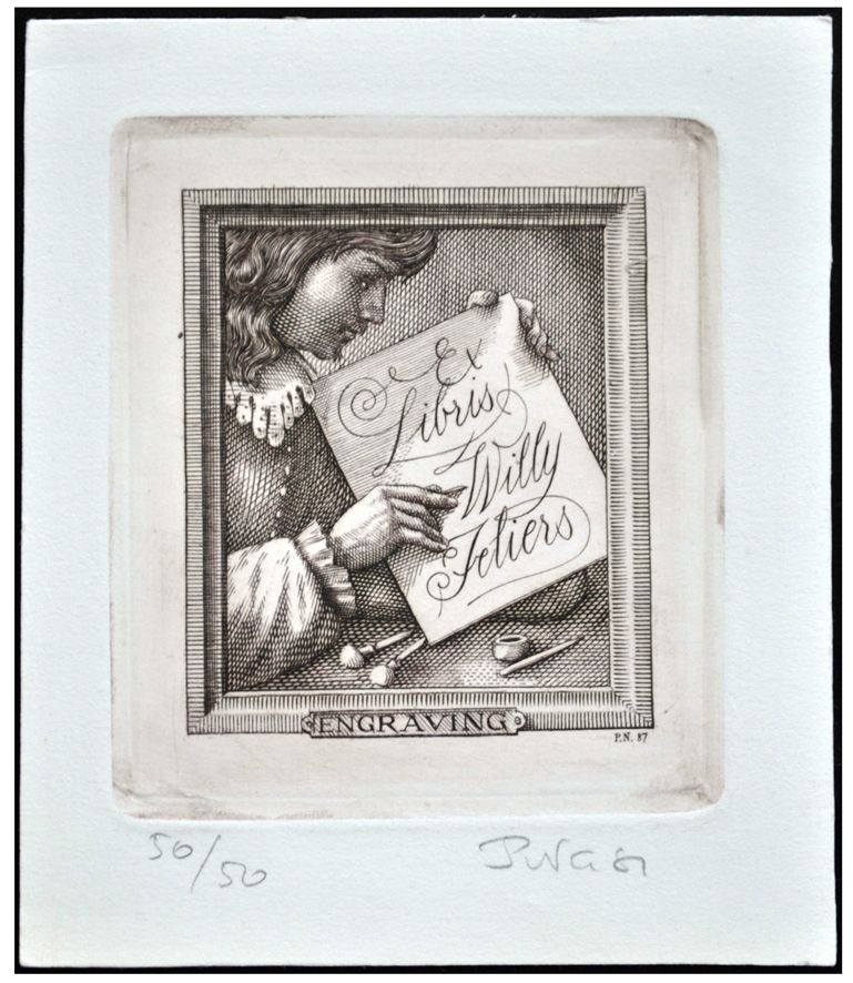 Naszarkowski Piotr (13/1987) Exlibris Willy Feliers (V), C2, 80x90