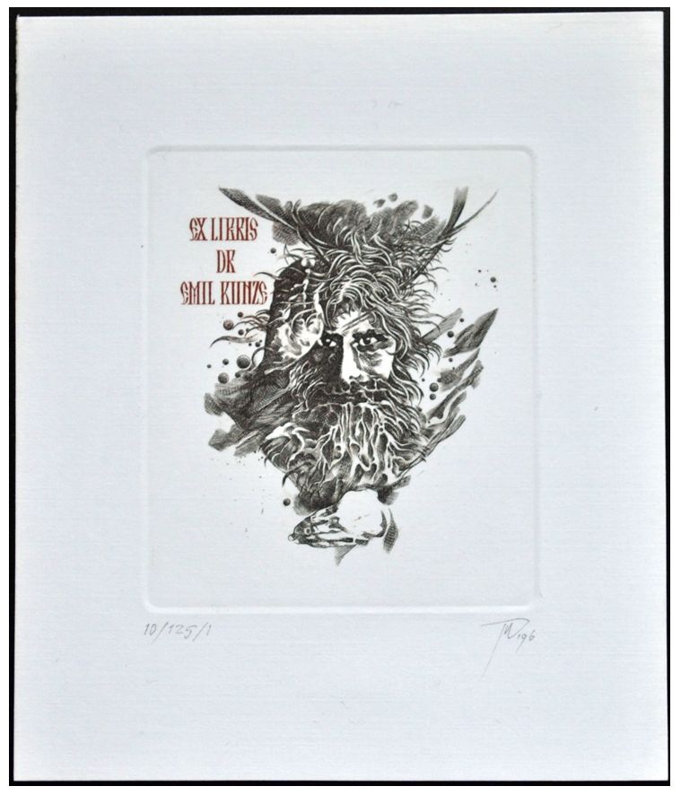 Walkiewicz Jan (01) Exlibris Dr Emil Kunze, C2