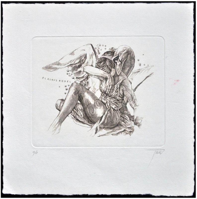 Walkiewicz Jan (02) Exlibris Klaur Roedel, C2