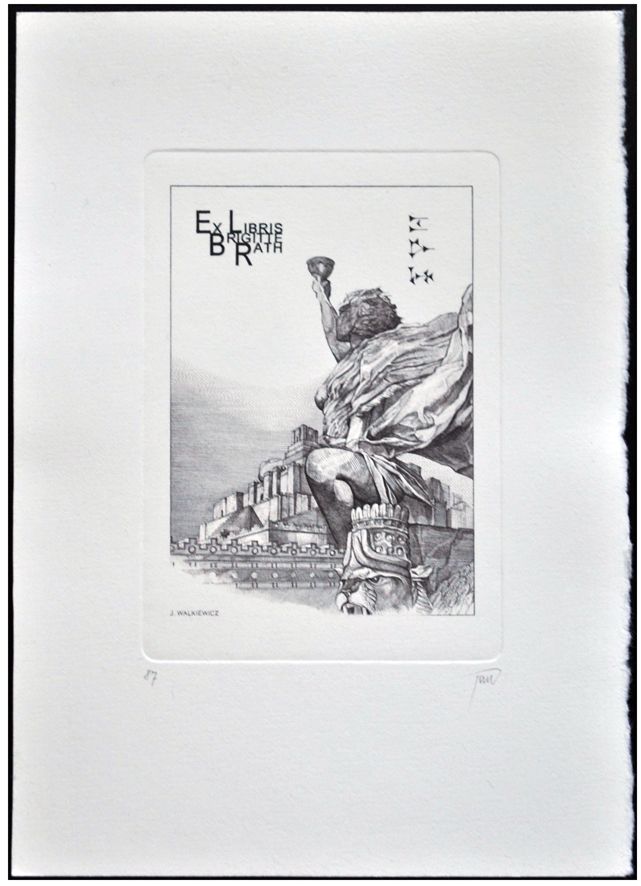 Walkiewicz Jan (04) Exlibris Brigitte Rath, C2