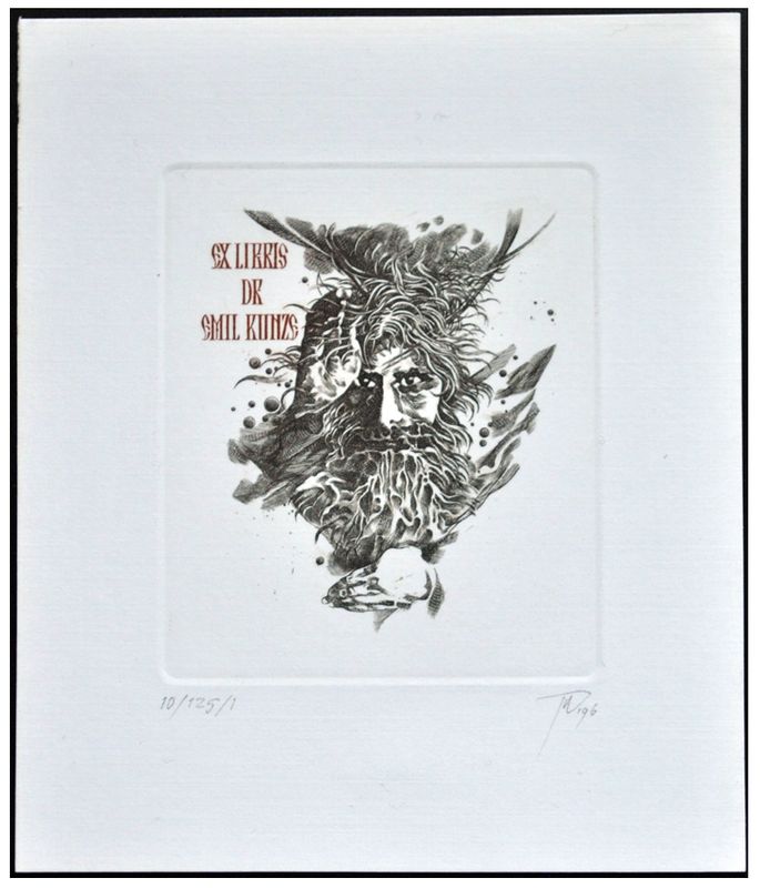 Walkiewicz Jan (01) Exlibris Dr Emil Kunze, C2