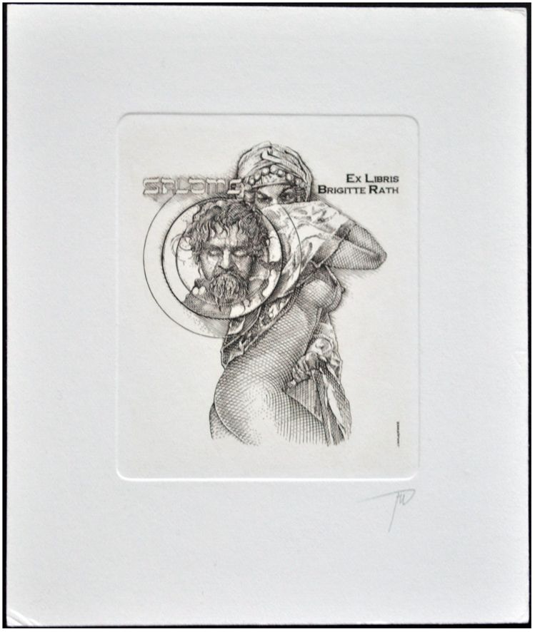 Walkiewicz Jan (07) Exlibris Brigitte Rath, C2