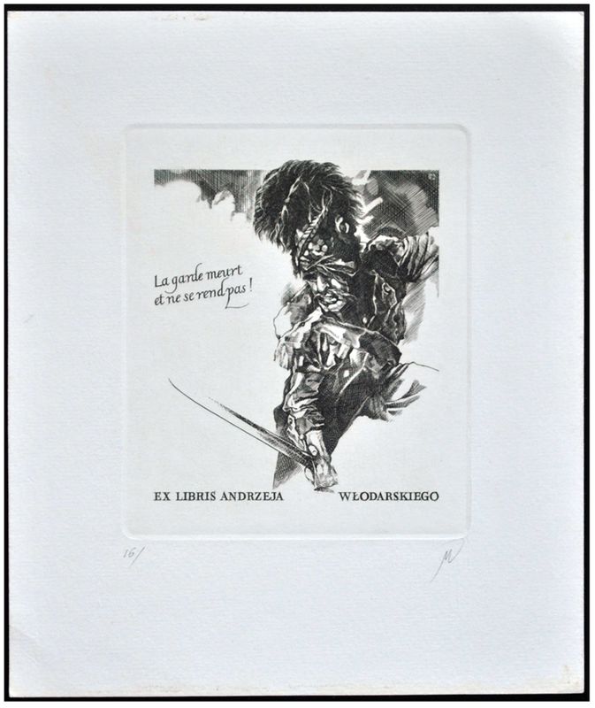 Walkiewicz Jan (09) Exlibris Andrzeja Włodarskiego, C2