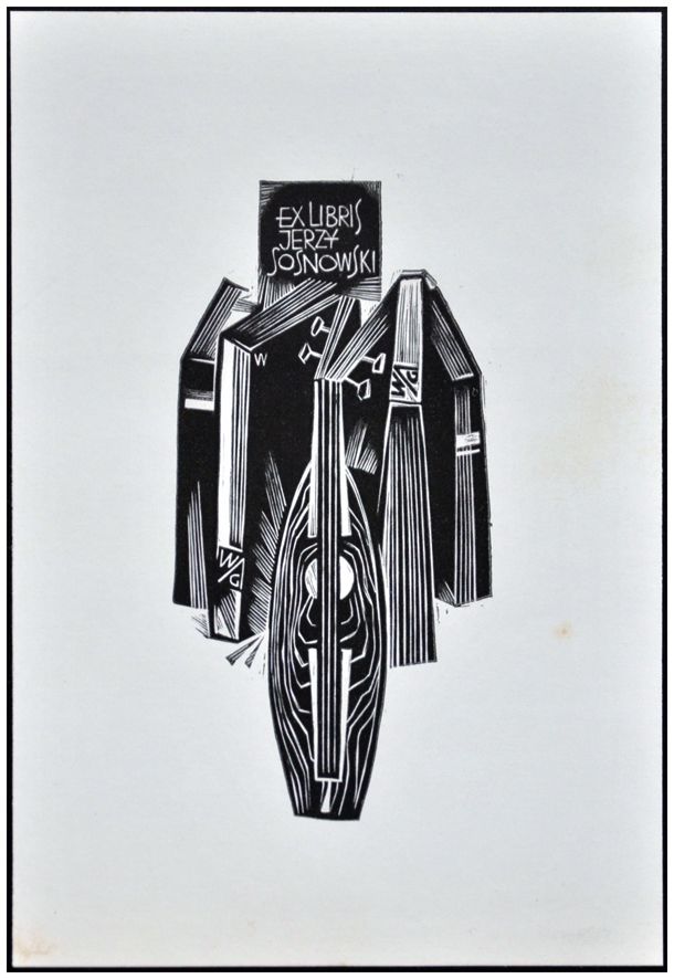 Łuczak Wojciech (21) Exlibris Jerzy Sosnowski, X2