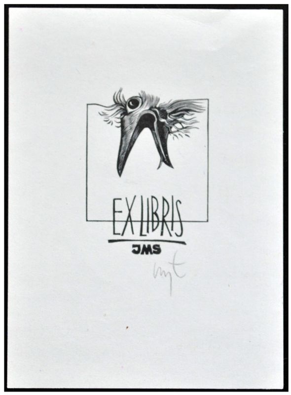 Łuczak Wojciech (41) Exlibris JMS, X2, 1979