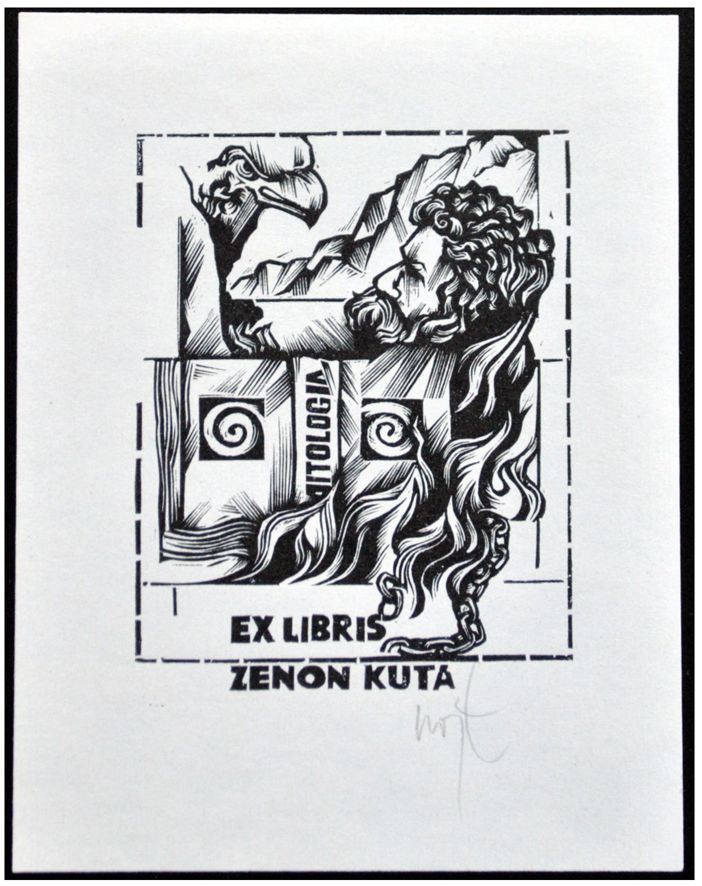 Łuczak Wojciech (24) Exlibris Zenon Kuta, X2