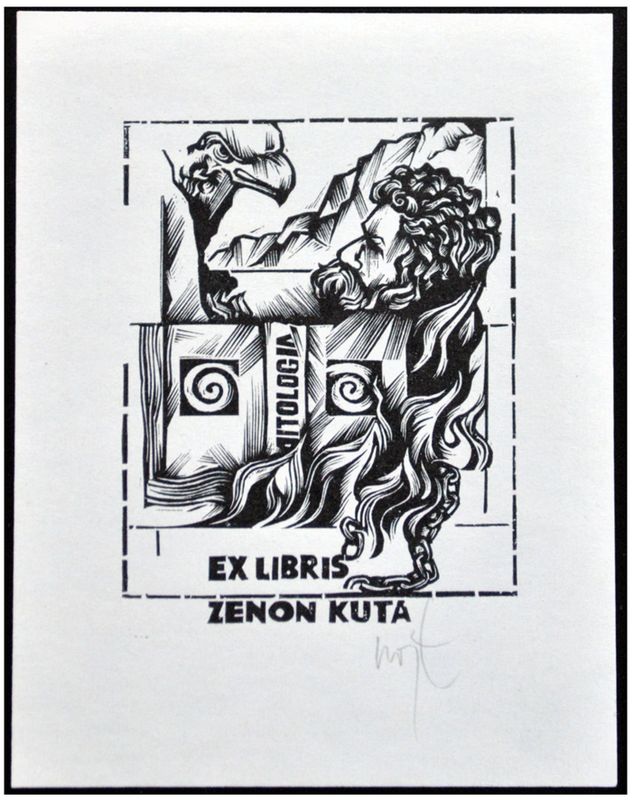 Łuczak Wojciech (24) Exlibris Zenon Kuta, X2