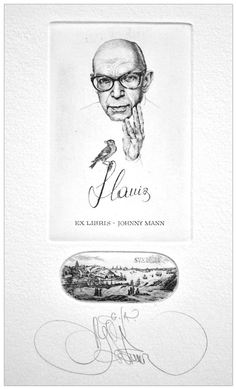 Kalinovich Konstantin (C3) - Exlibris Johny Mann, Czesław Słania