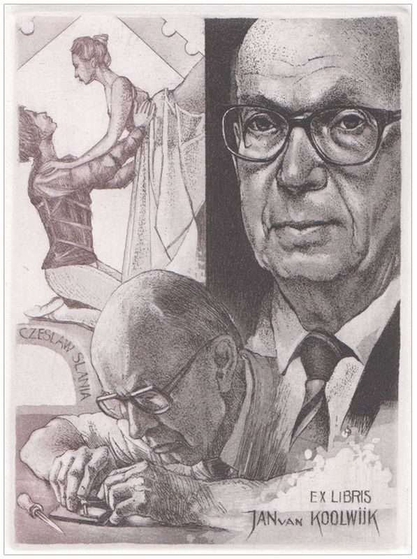 Pauwels Hedwig (C3) - Exlibris Jan van Koolwijk, Czesław Słania