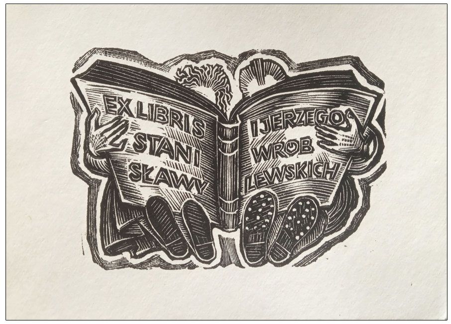 Wróblewska Krystyna (2) Exlibris Stanisławy i Jerzego Wróblewskich, X2