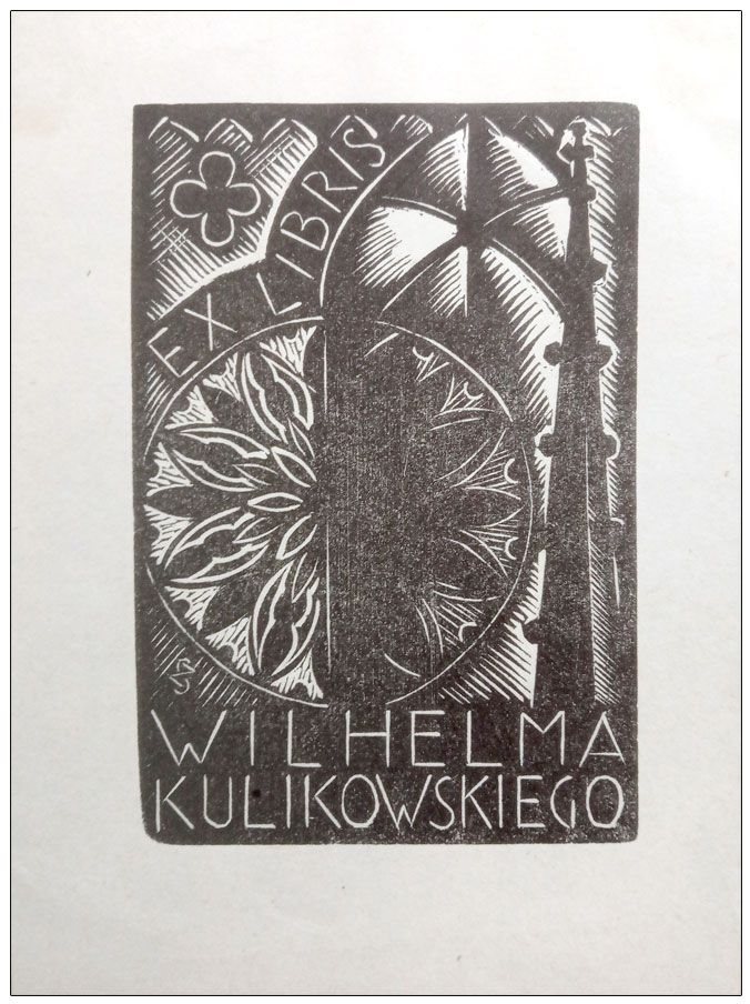 Zgaiński Stanisław (4) Exlibris Wilhelma Kulikowskiego, X2