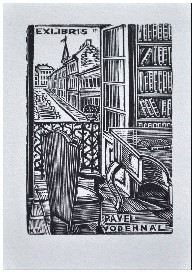 Wiszniewski Kazimierz (11) Exlibris Pavel Vodehnal, X2