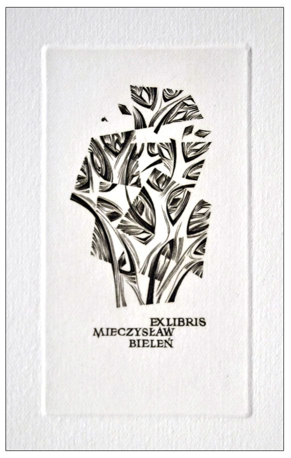 Bortowski Andrzej (09) Exlibris Mieczysław Bieleń, C2