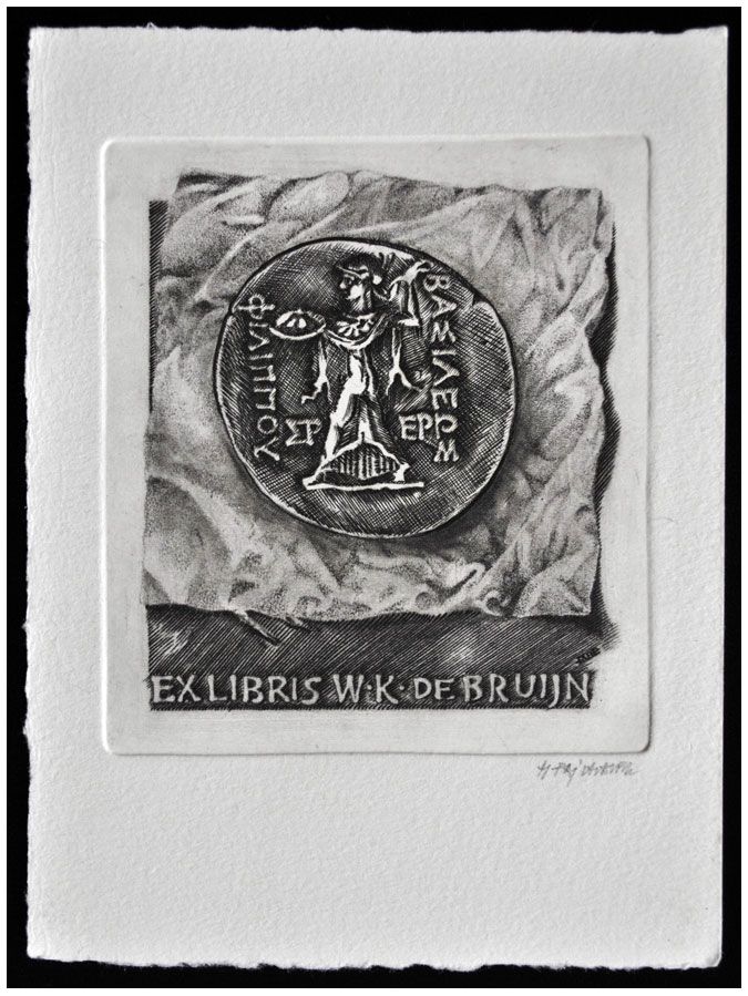 Feilhauer Henryk (11) Exlibris W.K. de Bruijn, 1986, C2