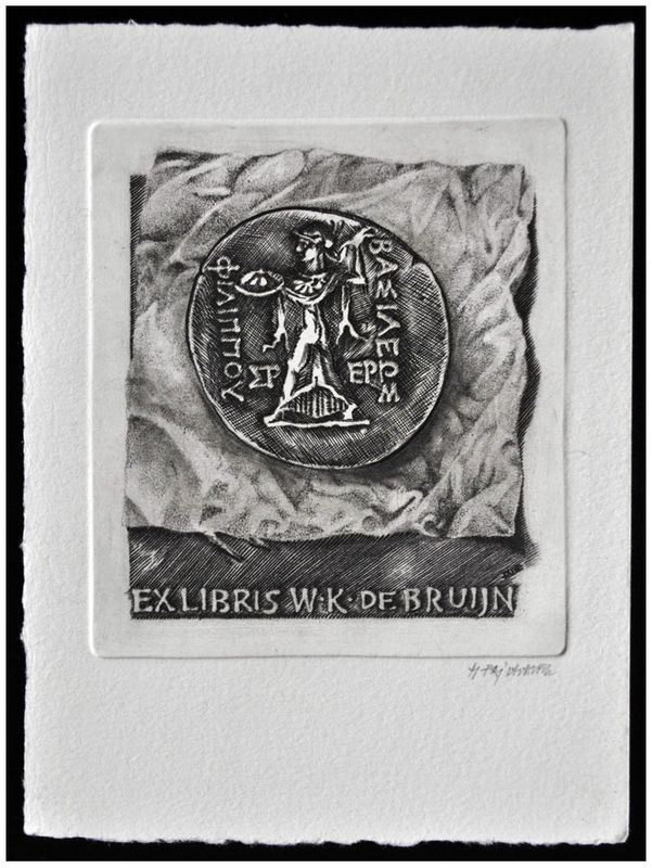 Feilhauer Henryk (11) Exlibris W.K. de Bruijn, 1986, C2