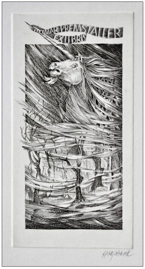 Feilhauer Henryk (12) Exlibris Exlibris Ottmar Premstaller, C2