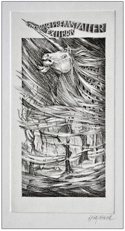 Feilhauer Henryk (12) Exlibris Exlibris Ottmar Premstaller, C2