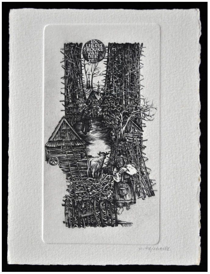 Feilhauer Henryk (14) Exlibris Frouke van der Zee, C2