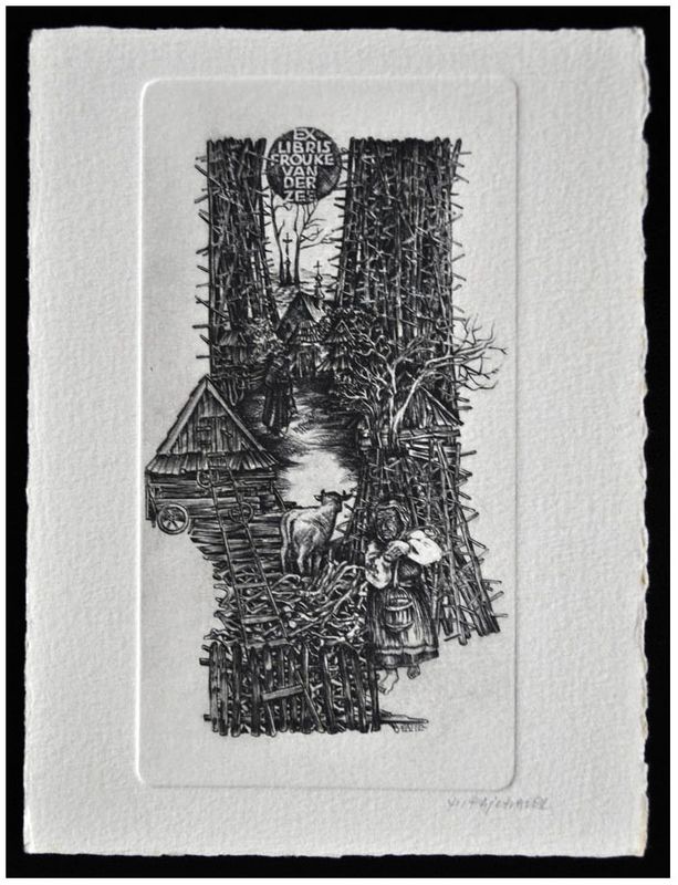 Feilhauer Henryk (14) Exlibris Frouke van der Zee, C2
