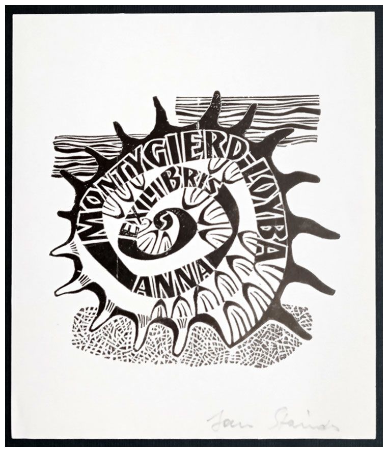 Stańda Jan (5) Exlibris Anna Montygierg-Loyba, X2