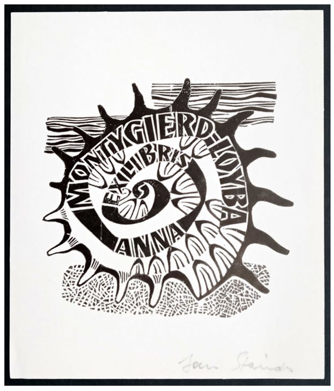 Stańda Jan (5) Exlibris Anna Montygierg-Loyba, X2