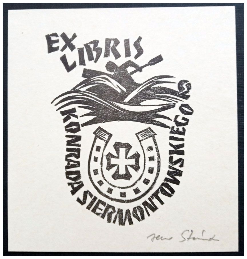 Stańda Jan (7) Exlibris Konrada Siermontowskiego, X2