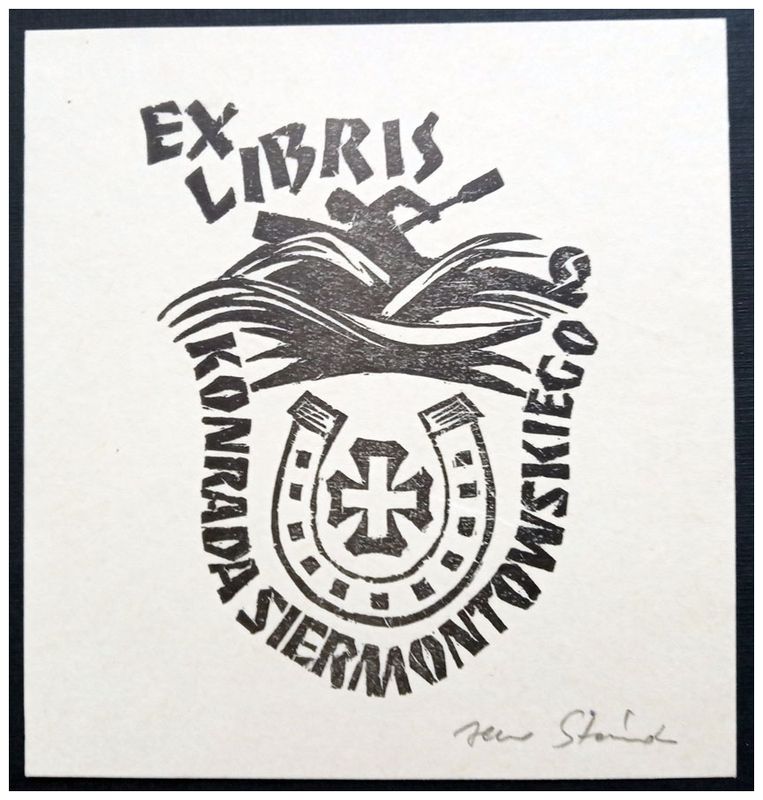 Stańda Jan (7) Exlibris Konrada Siermontowskiego, X2