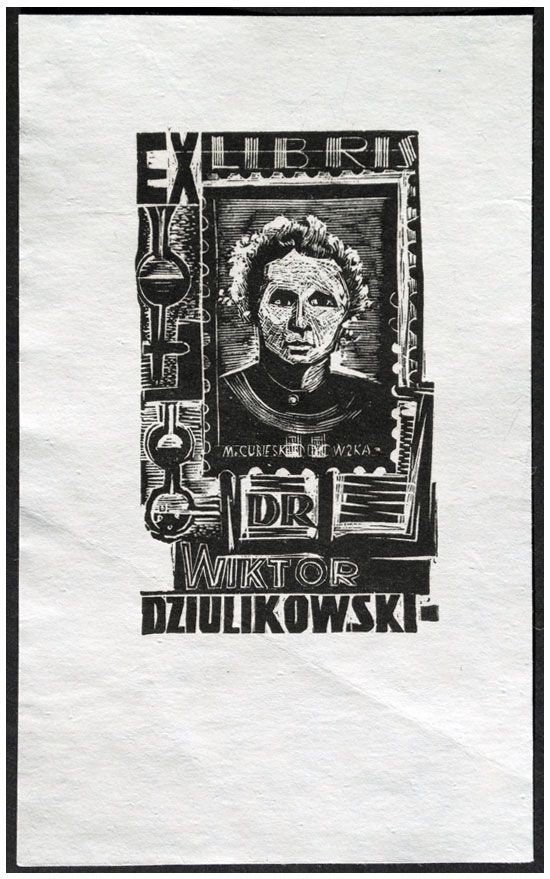 Acedański Zygmunt (1) Exlibris Dr Wiktor Dziulikowski, X2