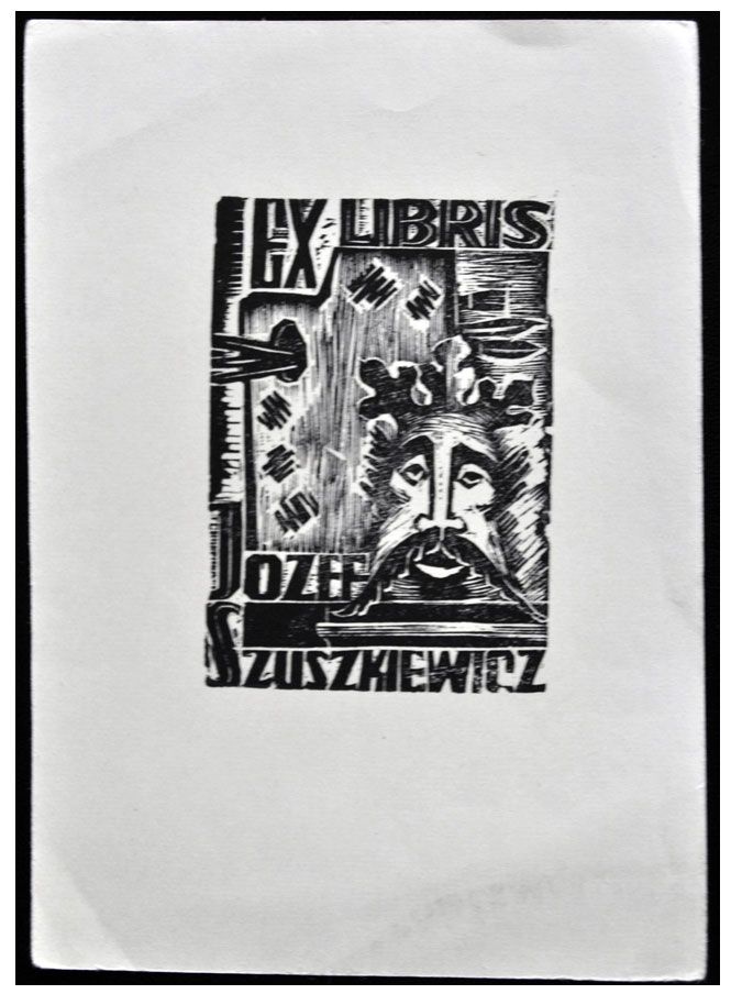 Acedański Zygmunt (3) Exlibris Józef Szuszkiewicz, X2