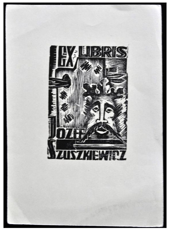 Acedański Zygmunt (3) Exlibris Józef Szuszkiewicz, X2